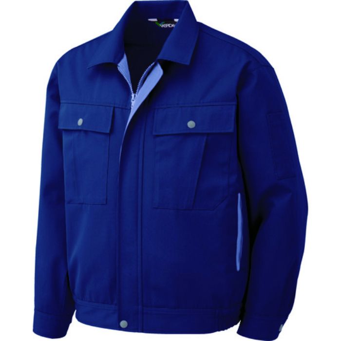 ミドリ安全 春夏 長袖ブルゾン ネイビー 6L(Tcode:8574288)