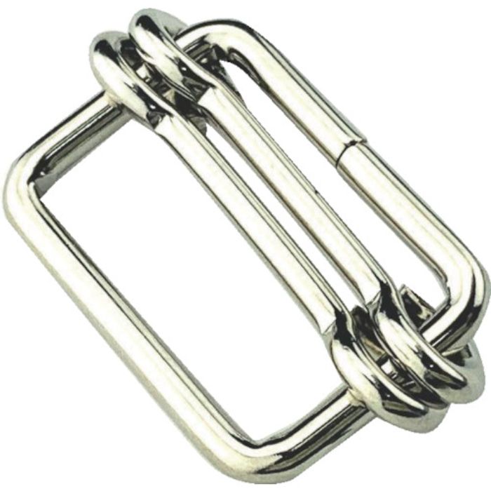 ユタカメイク 平ベルト金具 2本線送り 20〜25mm幅用 (2個入り)(Tcode:3867833)