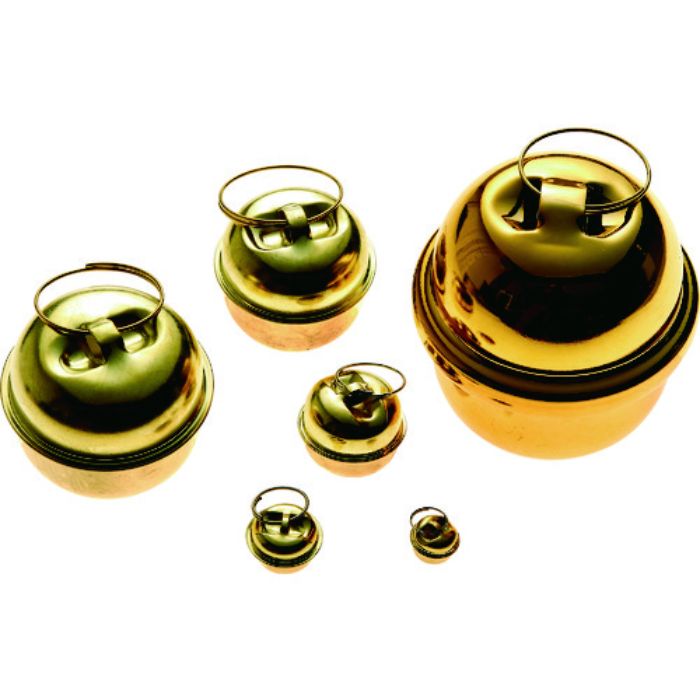 TRUSCO 鈴 直径80.0mm 金色 3個入(Tcode:2072115)