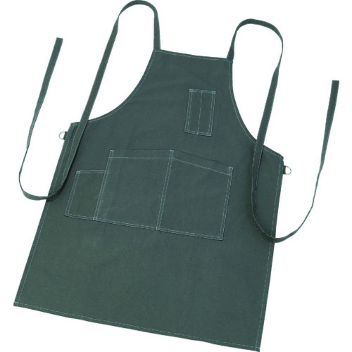 TRUSCO キャンバスエプロン たすきタイプ グレー(Tcode:2072801)