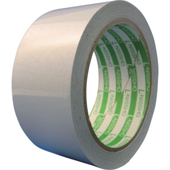 日東エルマテ 再帰反射テープ 45mmx10m ホワイト(Tcode:3777243)