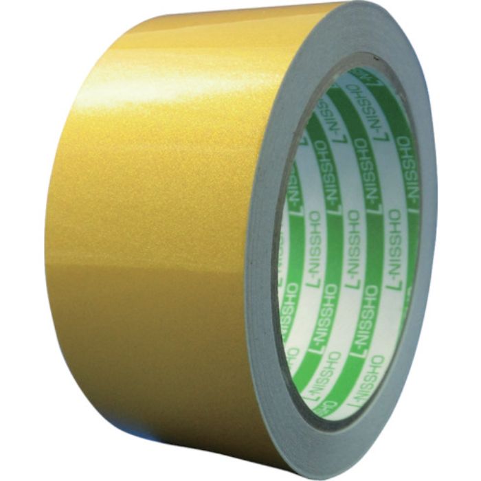 日東エルマテ 再帰反射テープ 45mmx10m イエロー(Tcode:3777251)