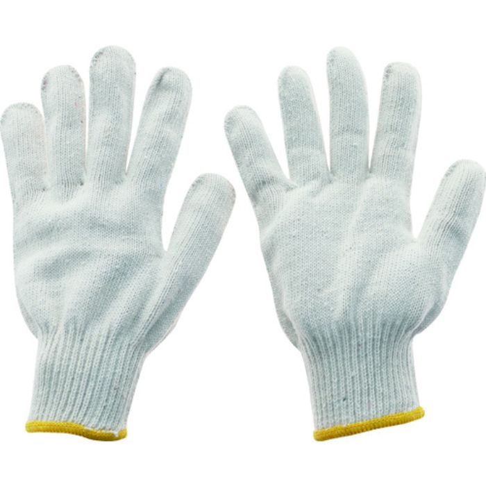 TRUSCO 混紡軍手 10ゲージ 10双組 フリーサイズ(Tcode:2068333)