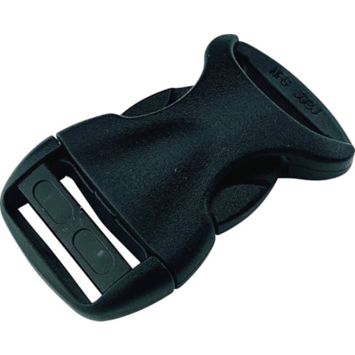 ユタカメイク 平ベルト金具 サイドリリースバックル 流線型 20mm幅用 (1個入り)(Tcode:3865770)