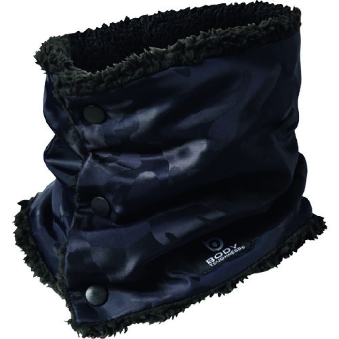 おたふく JW-117 BT 防風ネックウォーマー 迷彩-紺・ネイビー(Tcode:1948537)