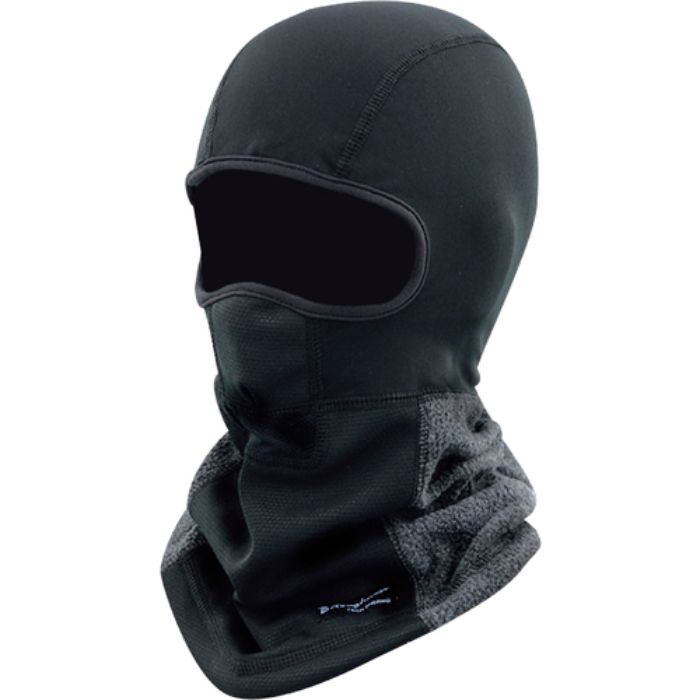 おたふく 発熱防風 フルフェイスウォーマー ブラックXグレー(Tcode:4952537)