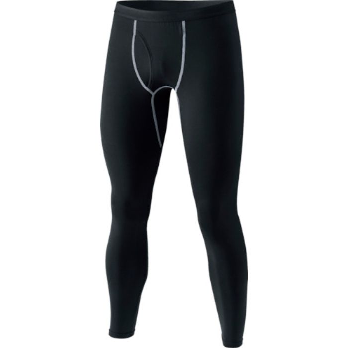 おたふく BTパワーストレッチ 前開きロングタイツ ブラック M(Tcode:1024649)