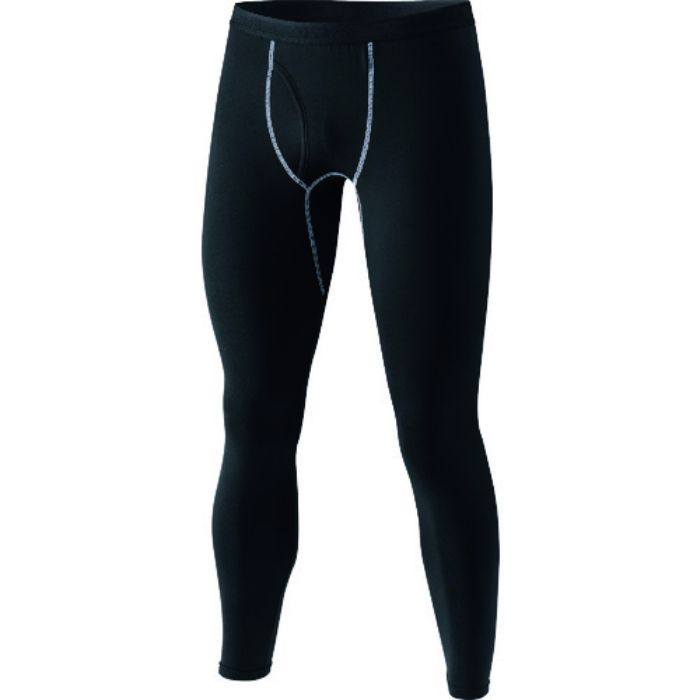 おたふく BTパワーストレッチ 前開きロングタイツ ブラック S(Tcode:1024609)