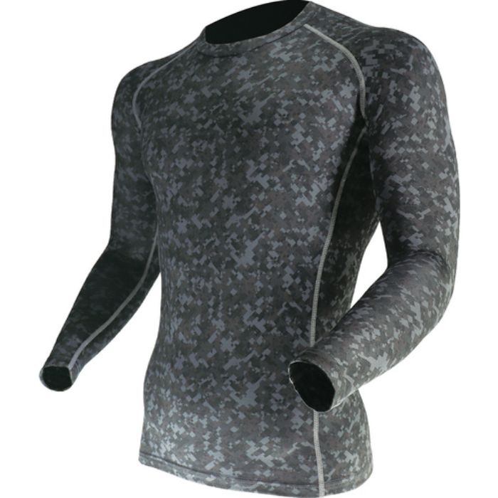 おたふく BTパワーストレッチ クルーネックシャツ 迷彩 S(Tcode:1024631)