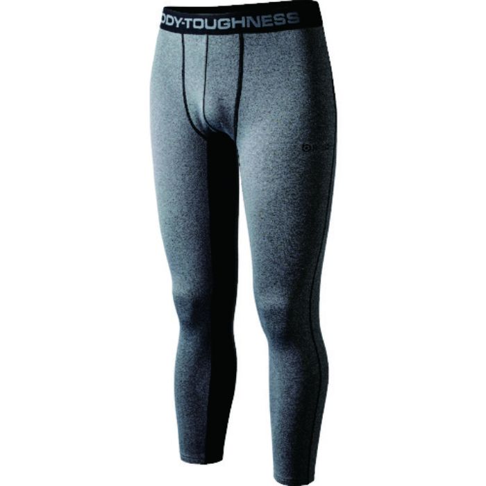 おたふく BT デュアルブラッシュド ヘビーウェイト ロングパンツ グレー/ブラック M(Tcode:1480605)