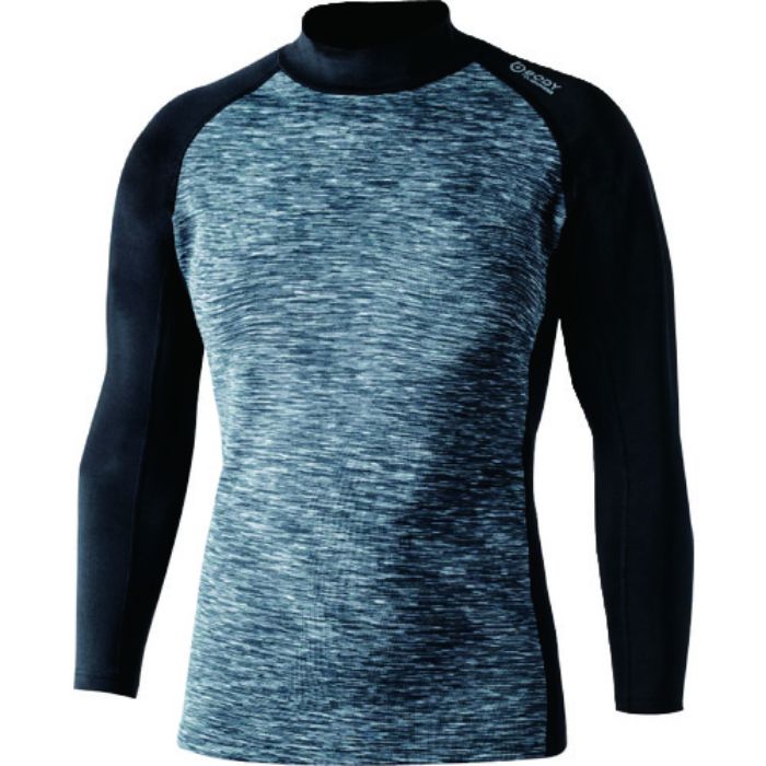 おたふく BTヒートブースト ヘビーウェイト ロングスリーブ ハイネックシャツ カモフラ/ブラック S(Tcode:1480539)