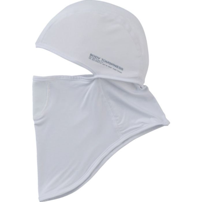 おたふく 【今季在庫限り】冷感・消臭 パワーストレッチフルフェイスマスク ホワイト(Tcode:4754280)