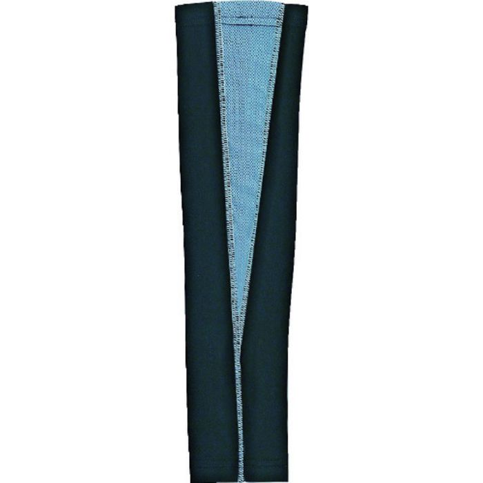 おたふく 【今季完売】冷感 パワーストレッチ アームカバーメッシュ ブラック×グレー