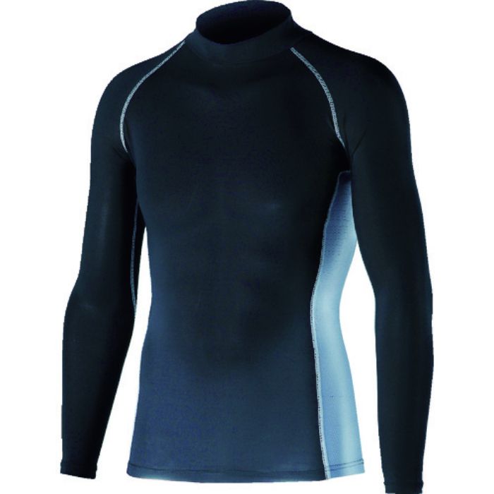 おたふく 冷感・消臭 パワーストレッチ長袖ハイネックシャツ ホワイト S(Tcode:7591144)