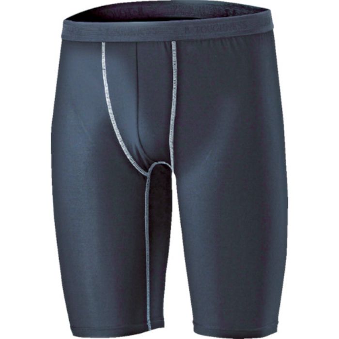 おたふく BT冷感 パワーストレッチ ハーフパンツ ブラック L(Tcode:1027410)