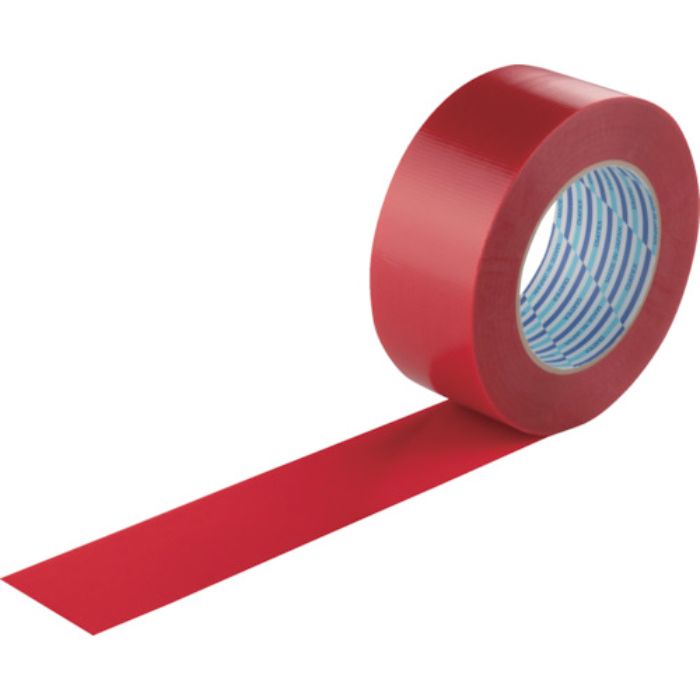 パイオラン 梱包用テープ 50mm×50m レッド(Tcode:3914038)