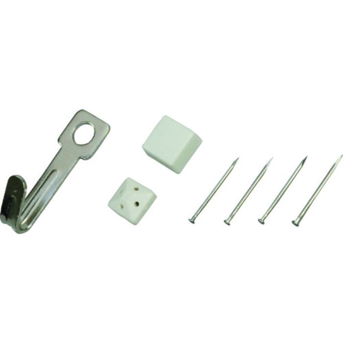 光 石膏ボード用フック ニッケルメッキお徳用(12個入)×:個 〇:PK(Tcode:1121669)