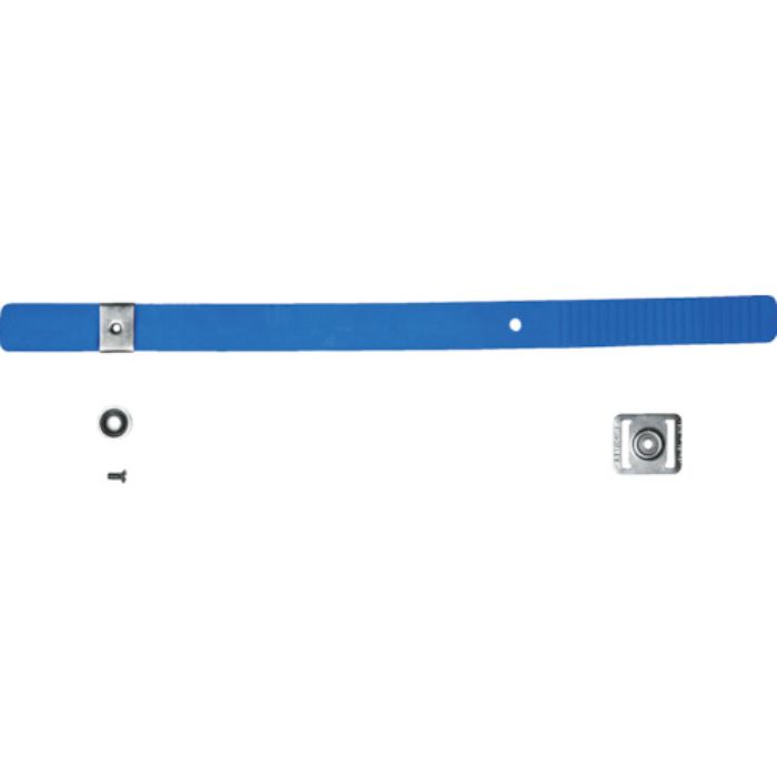 EUROFLEX 突き刺し防止・耐切創クサリ手袋 コンフォート用バンド Lサイズ ブルー(Tcode:2554560)