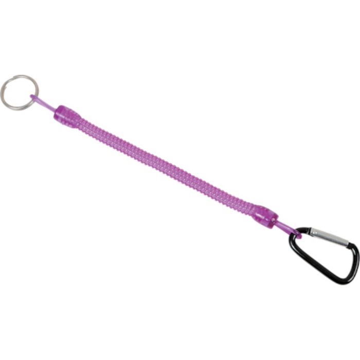 KAHARA 安全ロープ KJランヤードミニ パープル(Tcode:8184181)