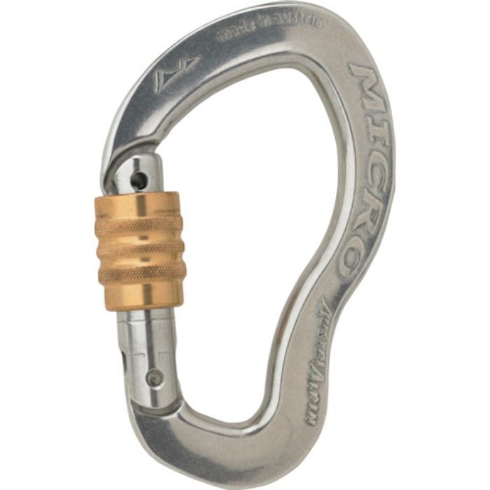 ALPIN カラビナ MICRO スクリューロック 線径13.0 シルバー(Tcode:3363541)