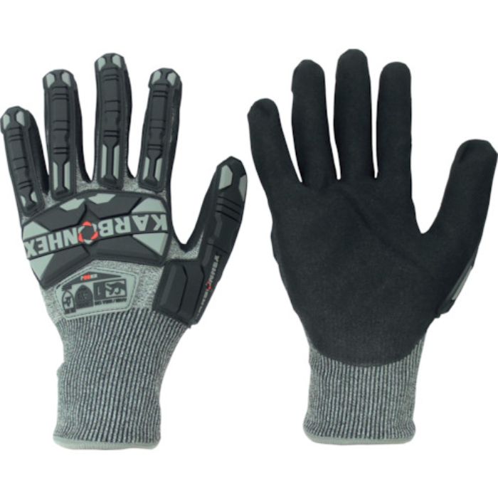 KARBONHEX 耐切創性手袋 KX-90J L(Tcode:2522310)