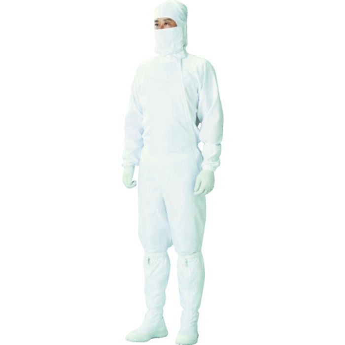 ADCLEAN クリーンスーツ 白 S(Tcode:4013018)