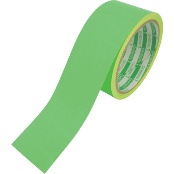 日東エルマテ 蛍光テープ 45mm×5m グリーン(Tcode:4955641)