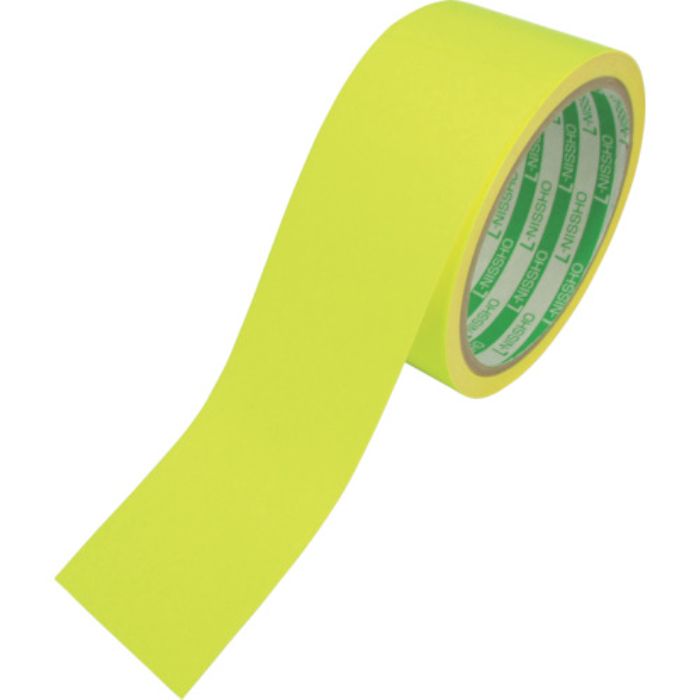 日東エルマテ 蛍光テープ 45mm×5m レモンイエロー(Tcode:4955650)