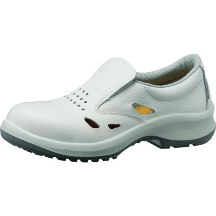 ミドリ安全 女性用通気構造スリッポンタイプ静電安全靴 プレミアムコンフォートシリーズ LPM200ホワイト通気静電 23.0CM(Tcode:1362698)