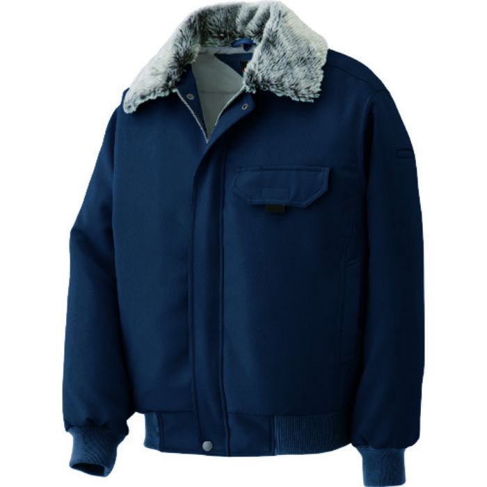 ミドリ安全 防寒 ソフトパイロトジャンパー ネイビー LL(Tcode:7976828)