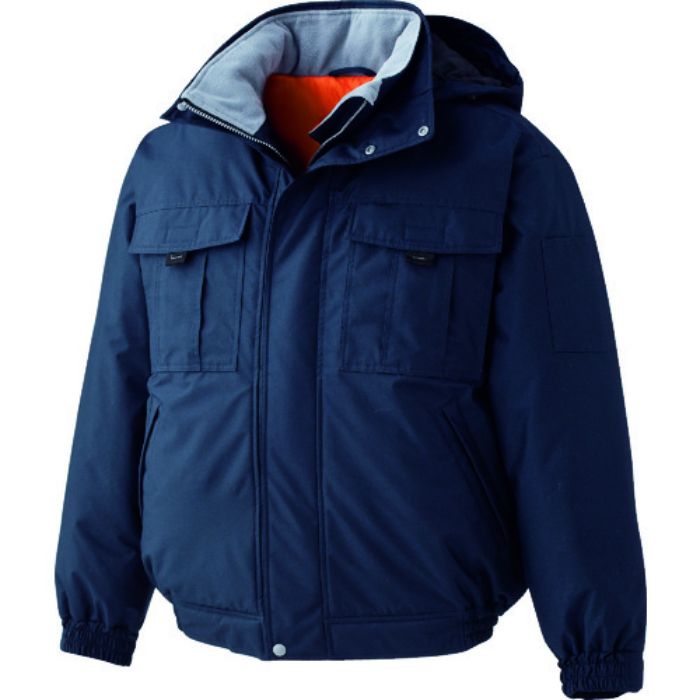 ミドリ安全 極寒 防水防寒ブルゾン ネイビー LL(Tcode:7977034)