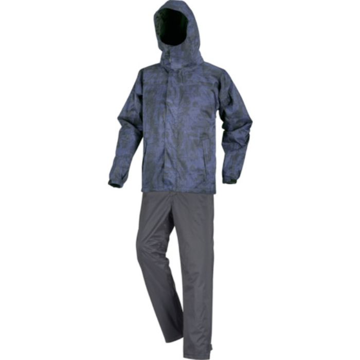 TRUSCO フードが回る防水防寒ストレッチスーツ(上下セット)L(Tcode:3690142)