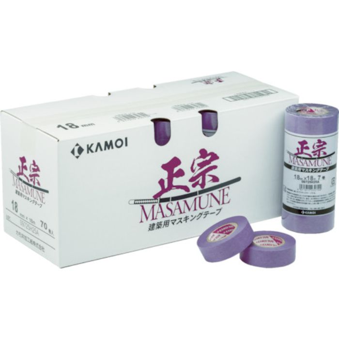 カモ井 マスキングテープ建築塗装 (3巻入)(Tcode:1026182)