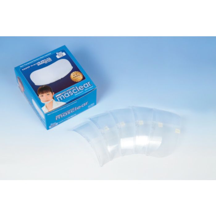 Wincam 透明衛生マスク マスクリアベーシック用交換フィルム メッシュ柄 (5枚入)(Tcode:8559007)