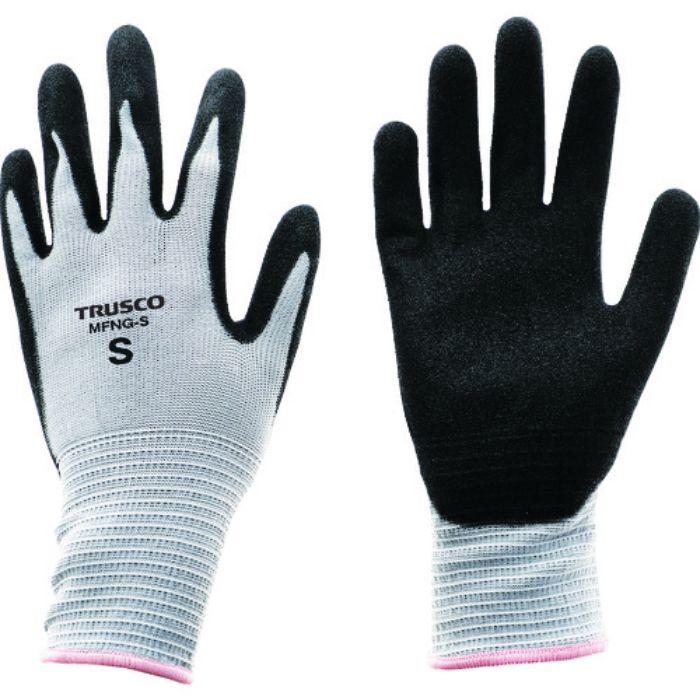 TRUSCO ニトリル背抜き手袋MF S(Tcode:2073610)