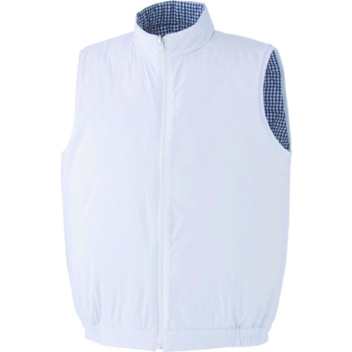 ミドリ安全 食品工場用防寒ベスト リバーシブル M(Tcode:8258687)