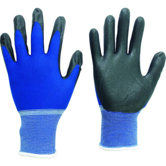 ミドリ安全 薄手ニトリルコーティング背抜き手袋 S(Tcode:2178474)