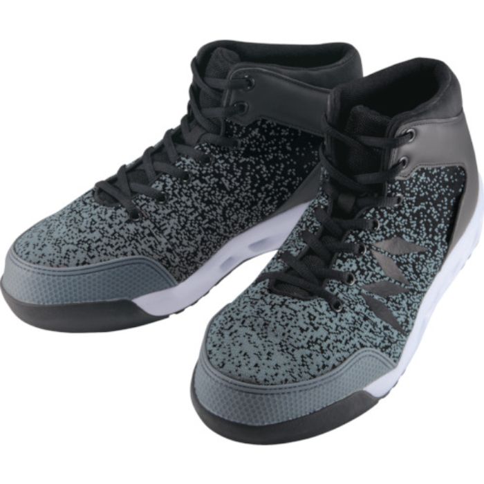 丸五 マンダムニット#002 グレー/ブラック 24.5cm(Tcode:8368780)