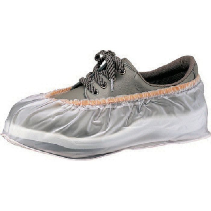 ミドリ安全 オーバーシューズ ホワイト L(Tcode:8111202)