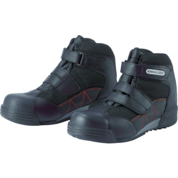 ミドリ安全 ワイド樹脂先芯入りハイカットスニーカー 27.5CM(Tcode:8111306)