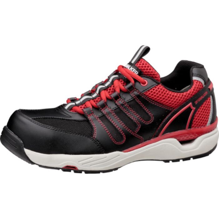 ミドリ安全 通気底 MPV-01ブラック/レッド 26cm(Tcode:8575872)