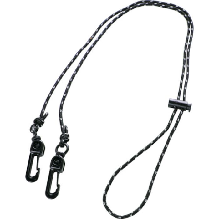 TRUSCO 【在庫限り】マスクストラップ 黒(Tcode:2580497)