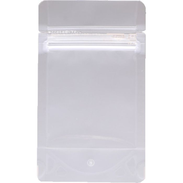 セイニチ チャック付ポリ袋 ラミジップ 簡単開封ナイロンタイプ 縦230×横160mm ガゼット幅47mm 50枚入(Tcode:4712463)