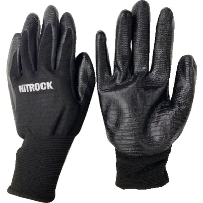 コーコス 背抜き手袋 ニトロックプレミアム N-3550 13ブラック M(Tcode:1491090)