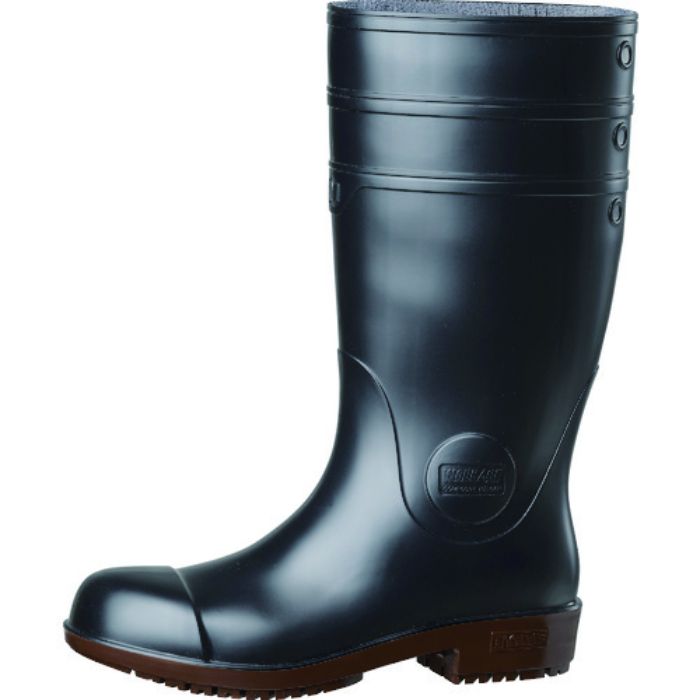 ミドリ安全 超耐滑先芯入り長靴 ハイグリップ NHG1000スーパー ブラック 23.5CM(Tcode:1256227)