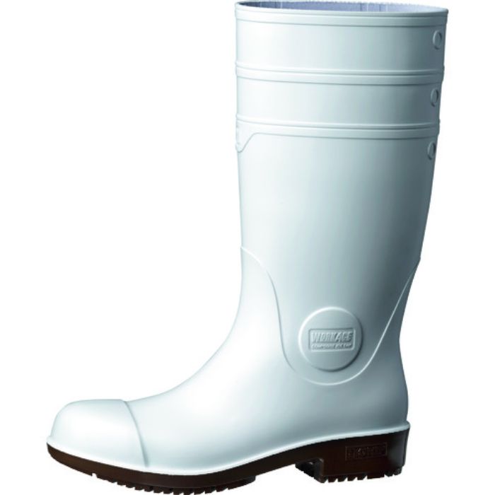 ミドリ安全 超耐滑先芯入り長靴 ハイグリップ NHG1000スーパー ホワイト 24.5CM(Tcode:1256239)