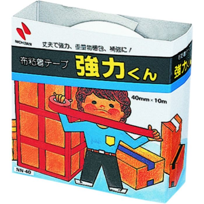 ニチバン 布 強力くん NN-40 白 40mmX10m(Tcode:1339313)