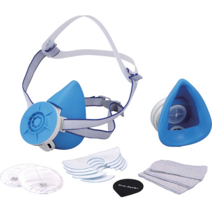 トーヨーセフティ 取替え式防じんマスク(直結式/半面形)(Tcode:1184623)