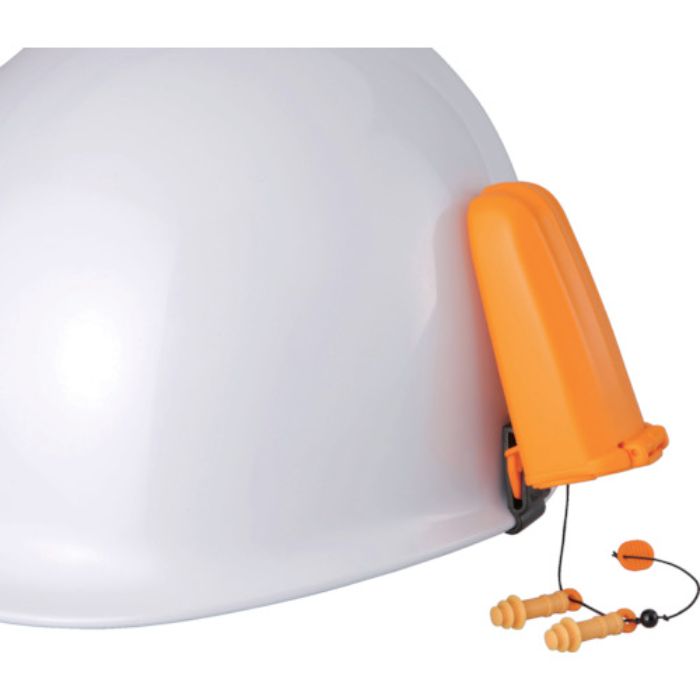 トーヨーセフティ ヘルメット取付用収納式耳栓(Tcode:1178282)