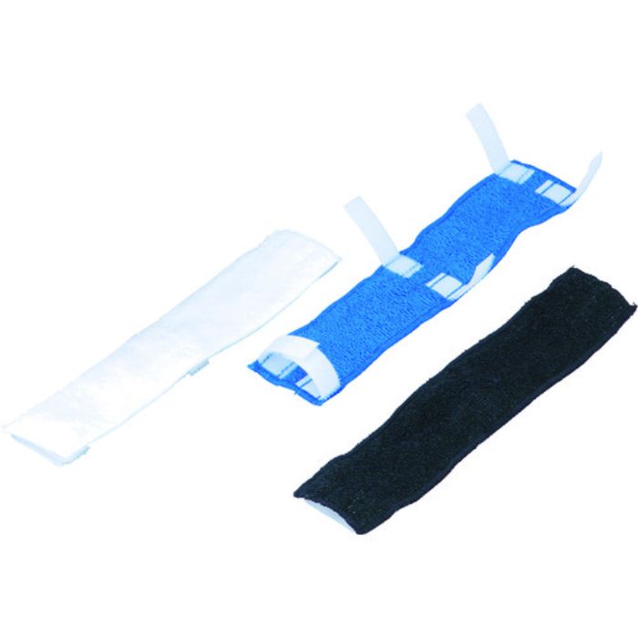 トーヨーセフティ ヘルメット取付式汗取りデコパット 黒 タオル地(Tcode:7957041)